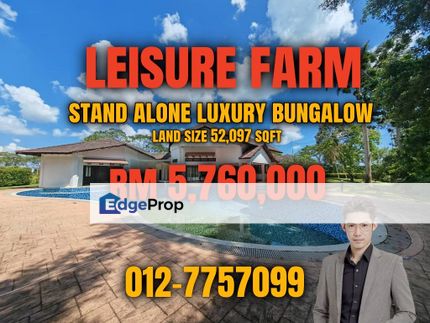 Leisure Farm Stand Alone Luxury Bungalow, Johor, Gelang Patah