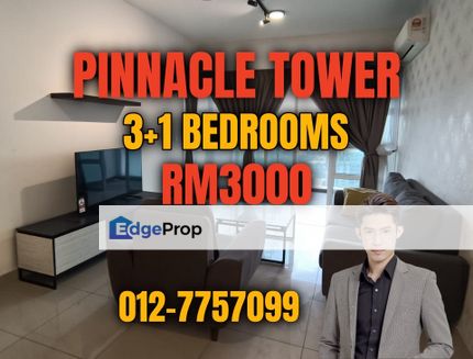 Pinnacle Tower 3+1 Bedrooms, Johor, Johor Bahru