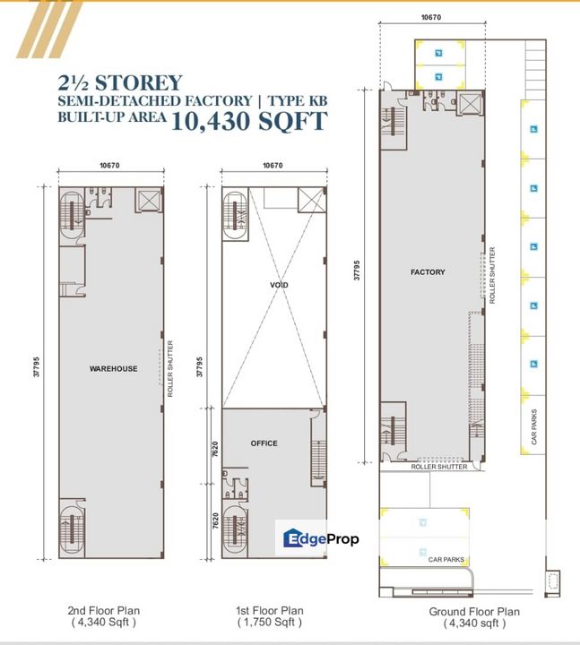 2.5 Storey Semi Detached factory Balakong, Selangor, Balakong