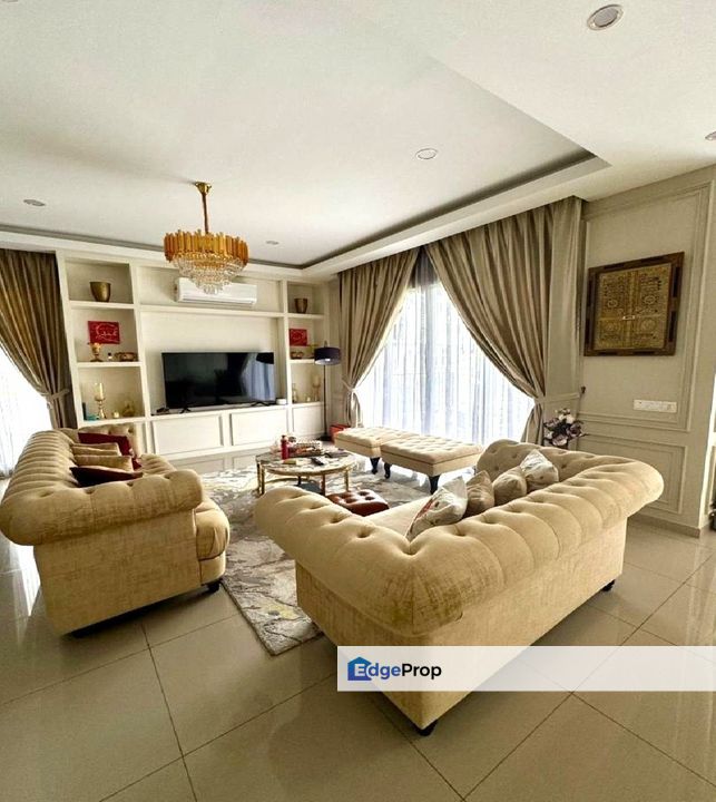 Bungalow House Eco Forest Fully Furnished Renovated Beautiful Huge Yard  For rent RM 4,500 per month , Selangor, Semenyih