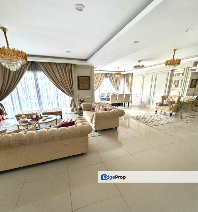 Bungalow House Eco Forest Fully Furnished Renovated Beautiful Huge Yard  For rent RM 4,500 per month , Selangor, Semenyih