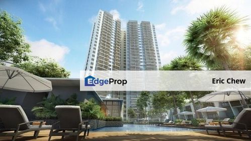 Partially Furnished, Well Kept Cerrado Suites (825sf, 3R2B, 2CP) Southville City, Bangi (Near UKM), Selangor, Bangi