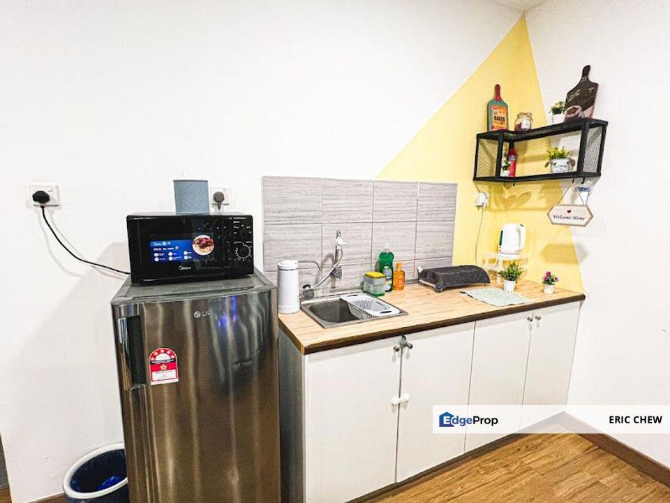 F/Furnish SYMPHONY TOWER Soho Studio (Balcony) (486sf, 1B) Balakong, Selangor, Cheras