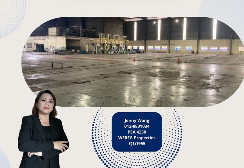 Shah Alam Selangor Mah Sing Industrial Park Detached Factory For Rent