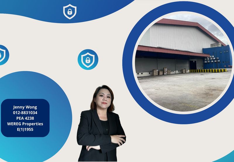 Shah Alam Selangor Mah Sing Industrial Park Detached Factory For Rent