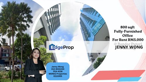 Bandar Puteri Puchong Selangor 800 sqft Office For Rent, Selangor, Puchong