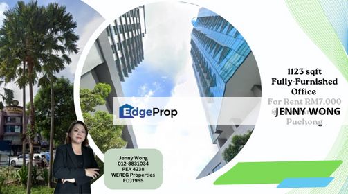 RENT: 1123 sqft Office @ Bandar Puteri Puchong, Puchong, Selangor, Selangor, Puchong