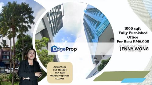 AUCTION: 1000 sqft Office @ Bandar Puteri Puchong, Selangor, Puchong