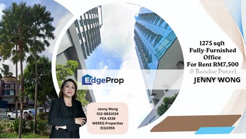 Bandar Puteri Puchong Selangor 1275 sqft Office For Rent, Selangor, Puchong