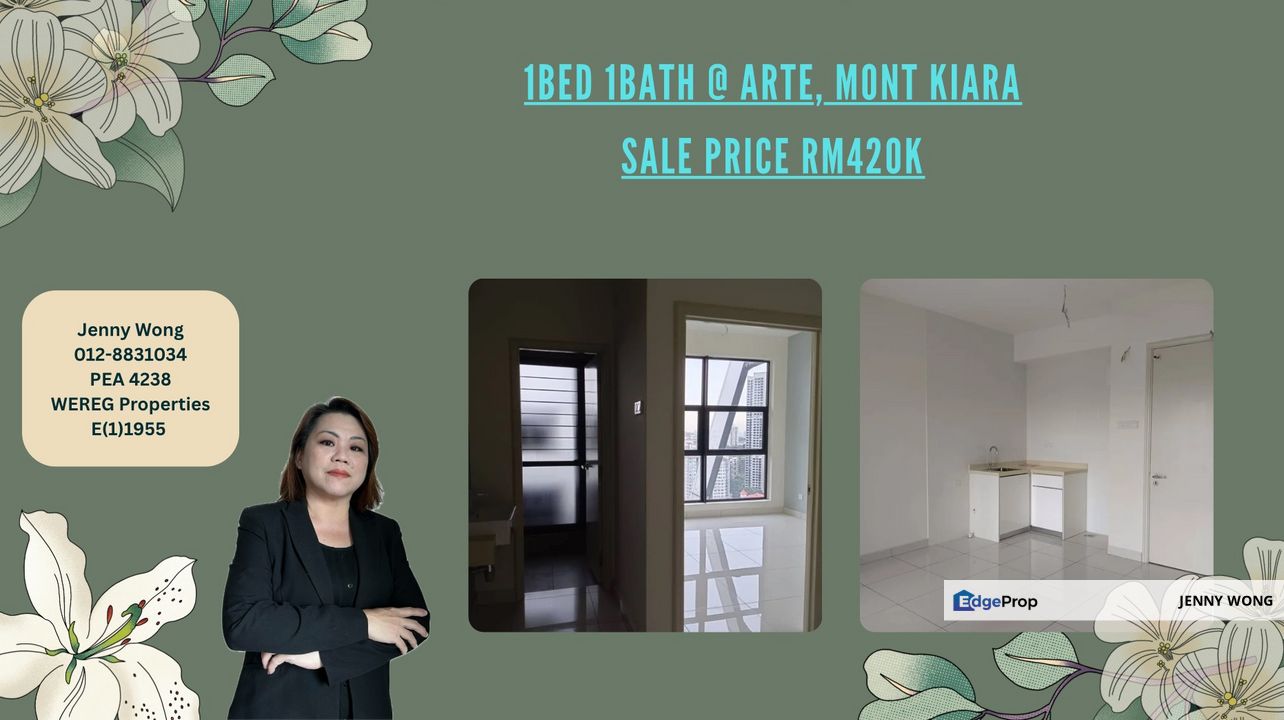 Arte Mont Kiara Kuala Lumpur 1 Bed 1 Bath For Sale, Kuala Lumpur, Mont Kiara
