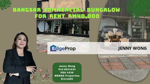 Jalan Maarof Bangsar Commercial Bungalow For Rent, Kuala Lumpur, Bangsar