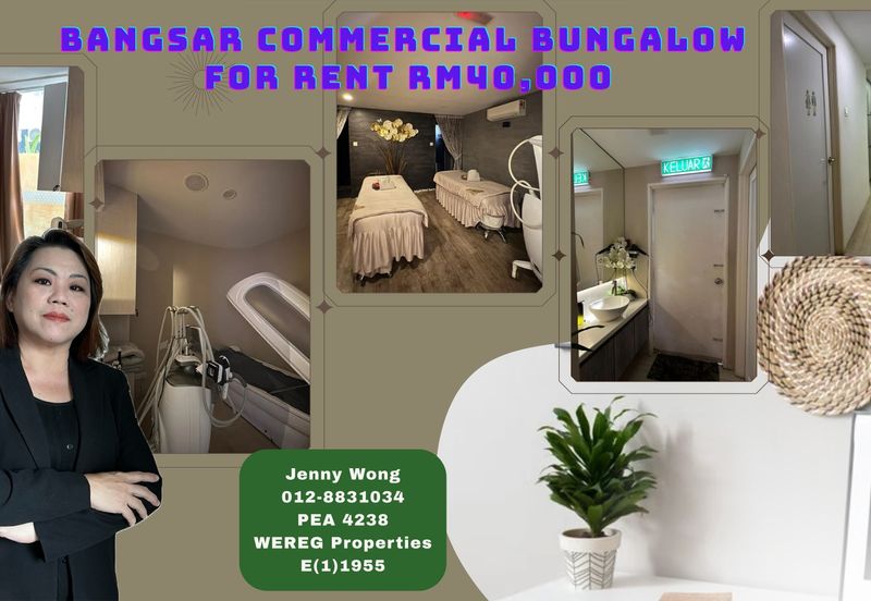 Jalan Maarof Bangsar Commercial Bungalow For Rent