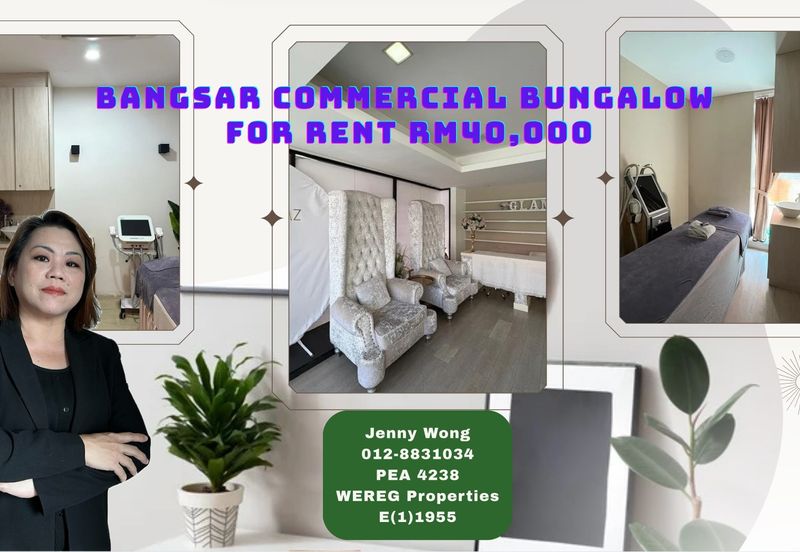 Jalan Maarof Bangsar Commercial Bungalow For Rent