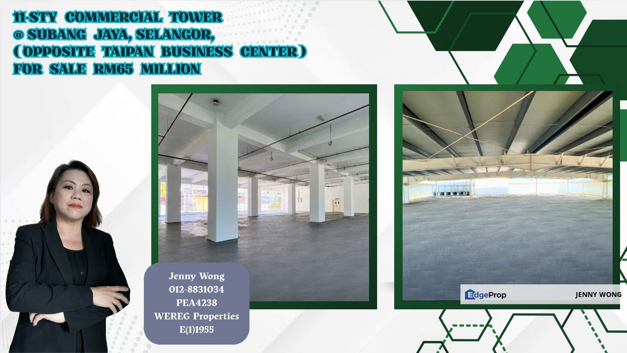 Subang Jaya, Selangor, 11-sty WISMA TOP SPEED FOR SALE (OPPOSITE USJ TAIPAN), Selangor, Subang Jaya