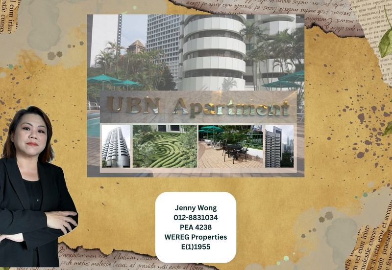 UNB Apartment, Jalan P. Ramlee, Kuala Lumpur, 721 sqft APARTMENT FOR RENT