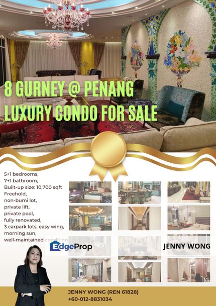 Luxury Condo For Sale @ 8 Gurney, Penang , Penang, Persiaran Gurney