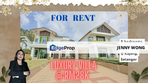 FOR RENT: Luxurious Fully-Furnished Villa @ Taman Bukit Mewah, Kajang, Selangor, Selangor, Kajang