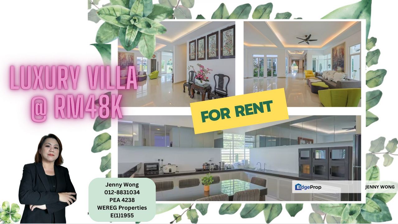 Taman Bukit Mewah Kajang Selangor Luxurious Fully-Furnished Villa For Rent, Selangor, Kajang