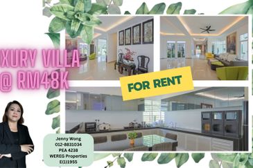 Taman Bukit Mewah Kajang Selangor Luxurious Fully-Furnished Villa For Rent
