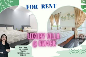 Taman Bukit Mewah Kajang Selangor Luxurious Fully-Furnished Villa For Rent