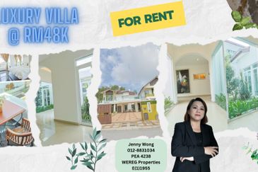 Taman Bukit Mewah Kajang Selangor Luxurious Fully-Furnished Villa For Rent