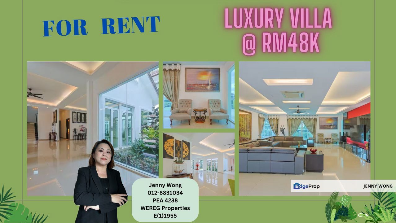 Taman Bukit Mewah Kajang Selangor Luxurious Fully-Furnished Villa For Rent, Selangor, Kajang