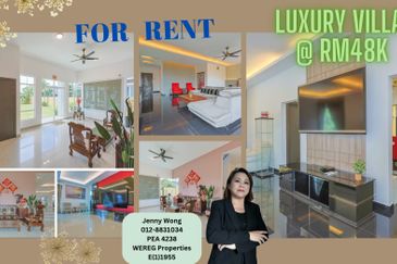 Taman Bukit Mewah Kajang Selangor Luxurious Fully-Furnished Villa For Rent