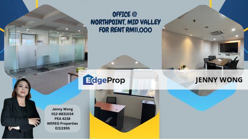 RENT: Office @ Northpoint, Mid Valley City, Kuala Lumpur, Kuala Lumpur, Mid Valley City