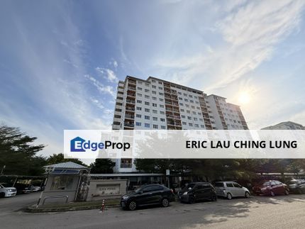 Suria Permai Apartment Seri Kembangan For Sale ✨ Near MRT [Corner Unit], Selangor, Puchong South