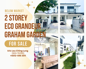 Double Storey Eco Grandeur Graham Garden, Puncak Alam for Sale [BELOW ...