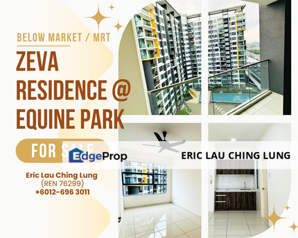 Zeva Residence @ Equine Park, Seri Kembangan for Sale ✨ [BELOW MARKET] , Selangor, Seri Kembangan