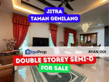 🔥 Rumah Semi-D 2 Tingkat Freehold @ Taman Gemilang, Jitra – 5 Bilik, Dapur Siap & Lokasi Top!, Kedah, Jitra