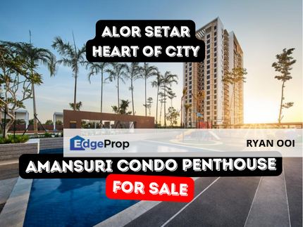Penthouse! Amansuri Residence Condo For Sale @ Alor Setar, Kedah, Kedah, Alor Setar