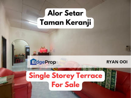 RM 320k Single Storey Terrace For Sale @ Taman Keranji, Alor Setar, Kedah, Kota Setar