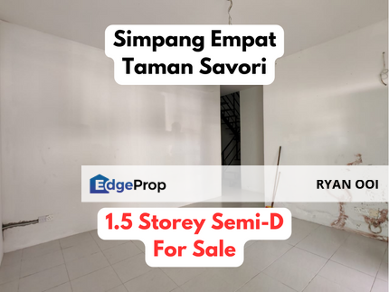 1.5 Storey Semi-D For Sale @ Taman Savori, Simpang Empat, Kedah, Simpang Empat