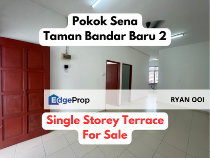 Taman Bandar Baru 2, Pokok Sena, Kedah, Single Storey Terrace For Sale, Freehold, Kedah, Pokok Sena