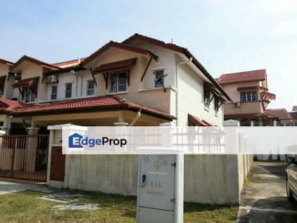 Denai Alam Shah Alam Double Storey Terraced End Lot For Sale, Selangor, Shah Alam