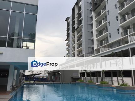 Lowest level of Hijauan Heights (Level 4) with large balcony, Selangor, Kajang