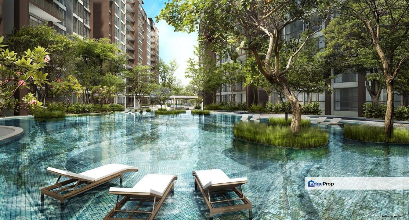 5 mins Walk to LRT with Cover WalkWay  , Near by Pavilion 2 , Freehold, Kuala Lumpur, Bukit Jalil