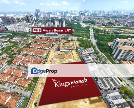 Kingswoodz Exsim Walk to Pavilion & Cover Walkway to LRT Station LAST 5 UNITS , Kuala Lumpur, Bukit Jalil