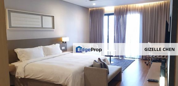 For Rent: Fraser Residences 1-Bedroom Fully Furnished Unit, Kuala Lumpur, KLCC