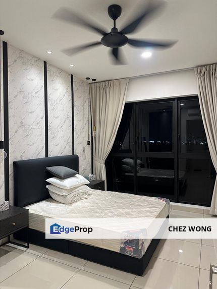 Fully Furnished 1-Room at The Parq Residence with Scenic Unblock Views for RENT, Selangor, Telok Panglima Garang