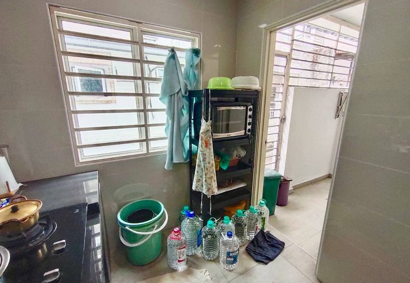 ❗️Facing open, fully renovated and extended, partialy furnished 2.5 storey house for sale in Sunway Alam Suria❗️