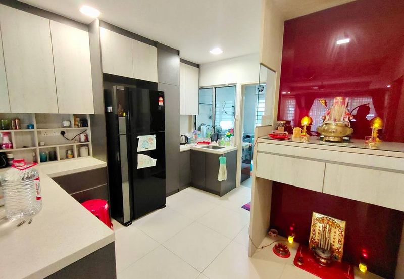 ❗️Facing open, fully renovated and extended, partialy furnished 2.5 storey house for sale in Sunway Alam Suria❗️