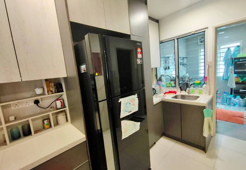 ❗️Facing open, fully renovated and extended, partialy furnished 2.5 storey house for sale in Sunway Alam Suria❗️