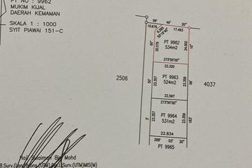 4 LOT TANAH PERUMAHAN UNTUK DIJUAL DI KAMPUNG PAYOH, KIJAL, KEMAMAN, TERENGGANU