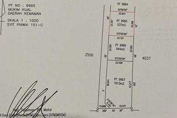 4 LOT TANAH PERUMAHAN UNTUK DIJUAL DI KAMPUNG PAYOH, KIJAL, KEMAMAN, TERENGGANU