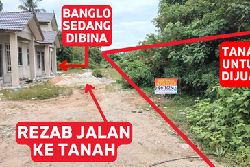6 LOT TANAH PERUMAHAN UNTUK DIJUAL DI JALAN CIKGU KARIM, KUALA BERANG, TERENGGANU