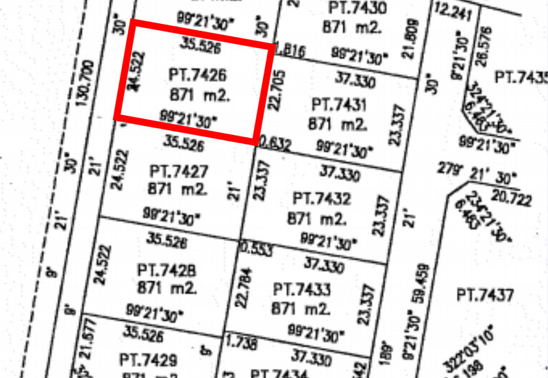 TANAH LOT PERUMAHAN UNTUK DIJUAL DI KAMPUNG PASIR MINAL, BINJAI, KEMAMAN, TERENGGANU