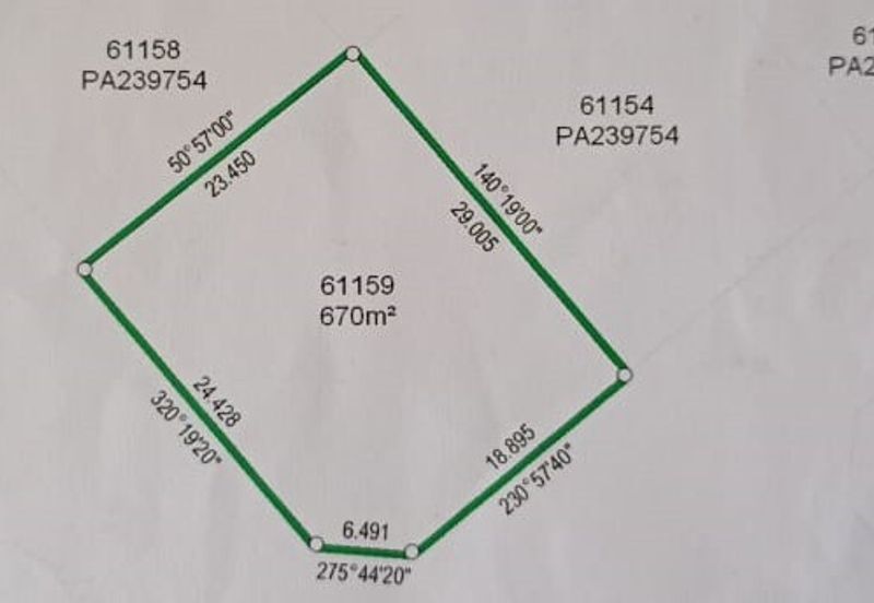 TANAH LOT PERUMAHAN UNTUK DIJUAL DI R.T.T. GONG CHENGAL, KEMASIK, KEMAMAN, TERENGGANU